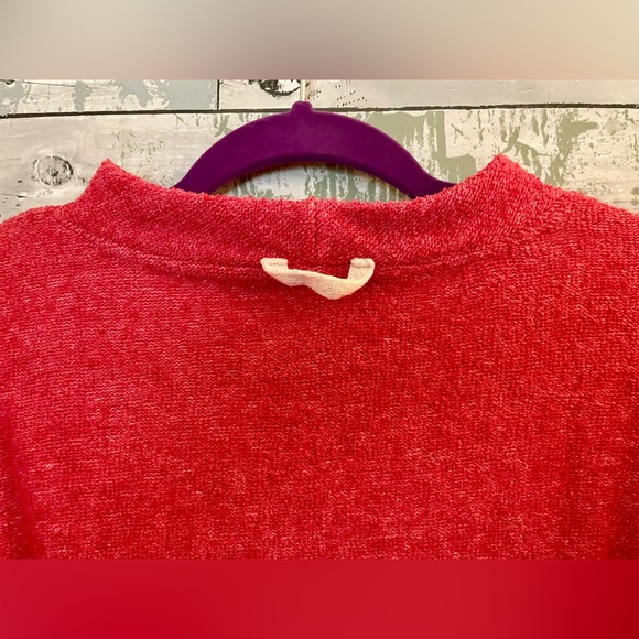 Wisconsin "Terry Cloth" Mock Neck Sweatshirt Size Small - Picture 8 of 13